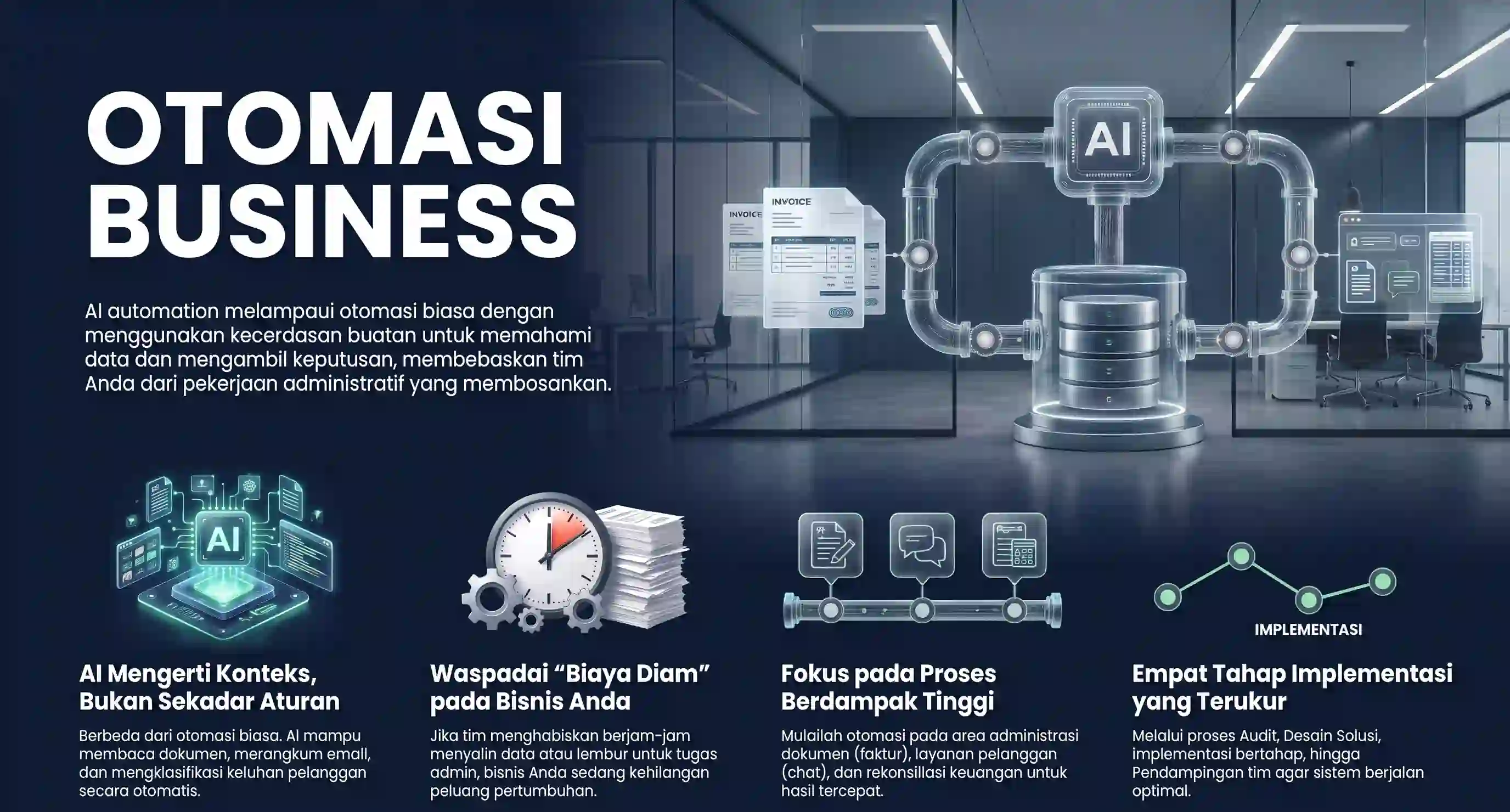 Jasa AI Automation untuk Bisnis | Pakai.AI